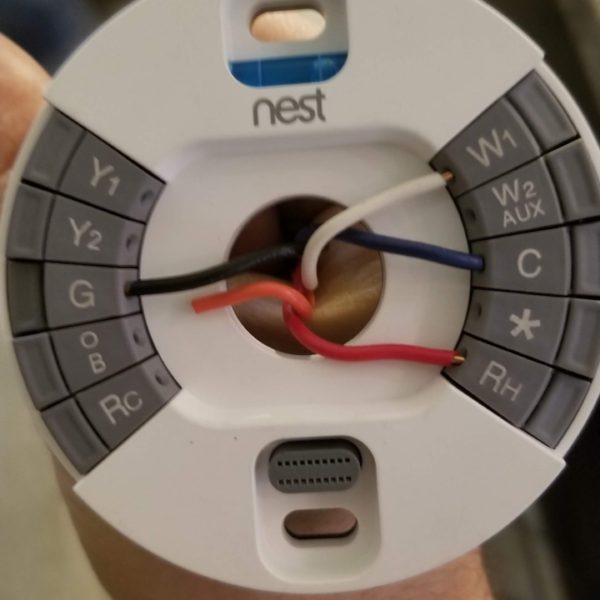 Nest Thermostat Installation